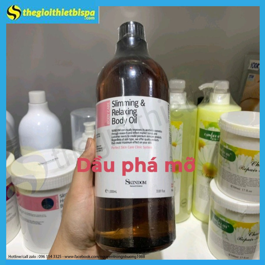 Bộ kem giảm béo cao cấp Skindom Hàn Quốc