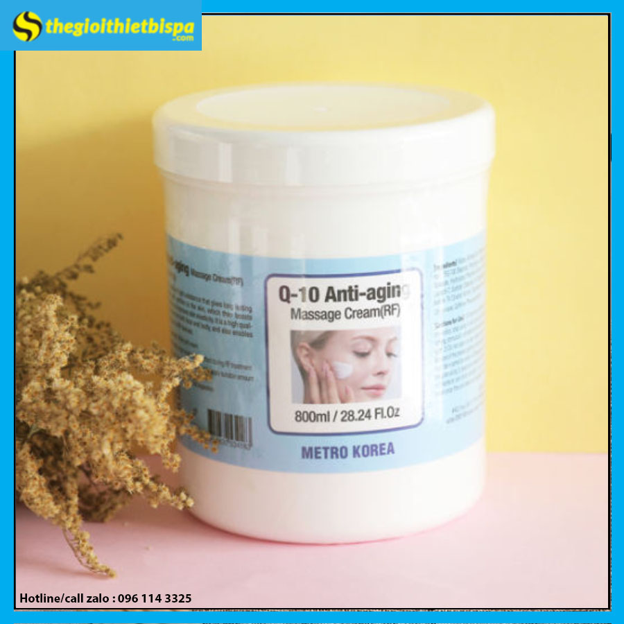 Kem Massage RF Q-10 Anti-aging Hàn Quốc