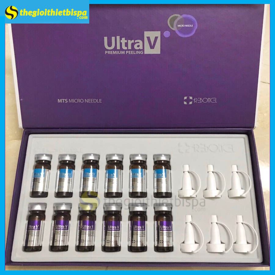 Bộ Vi Kim Tảo Biển Ultra V Premium Peeling - Tái Sinh Làn Da Hàn Quốc Bộ Vi Kim Tảo Biển Ultra V Premium Peeling - Tái Sinh Làn Da Hàn Quốc