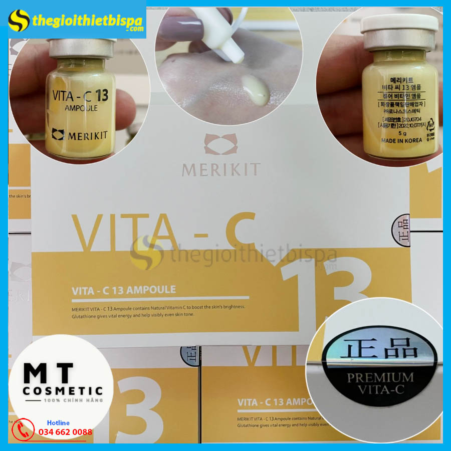 1Tinh Chất Trắng Da Vita-C13 Hàn Quốc - RONAS Tinh Chất Trắng Da Vita-C13 Hàn Quốc - RONAS