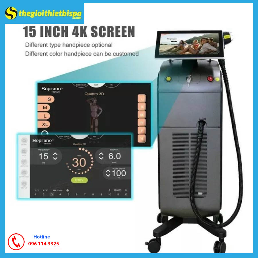 Máy Triệt Lông Vĩnh Viễn Diode Laser