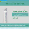 Nước hoa hồng Lindsay The Elise velvet - vitamin whitening toner 500ml