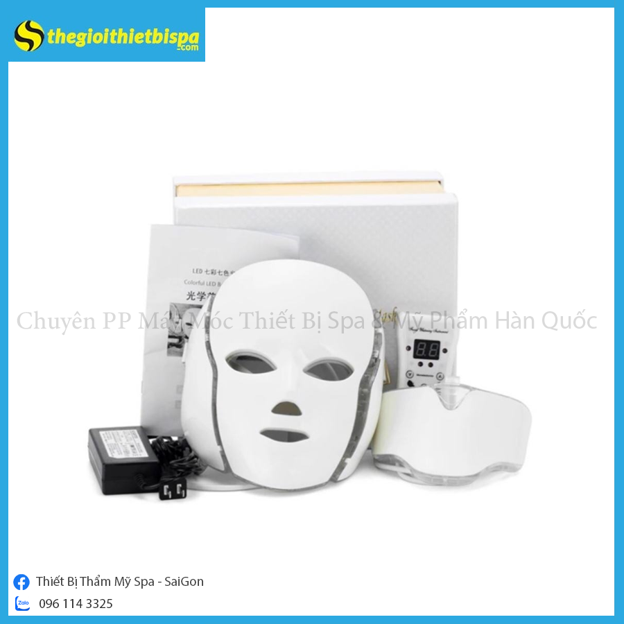 Mặt Nạ Ánh Sáng Sinh Học 7 Màu