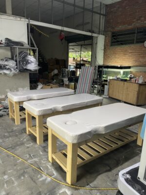 Giường Spa Khoét Tay Khoét Mặt