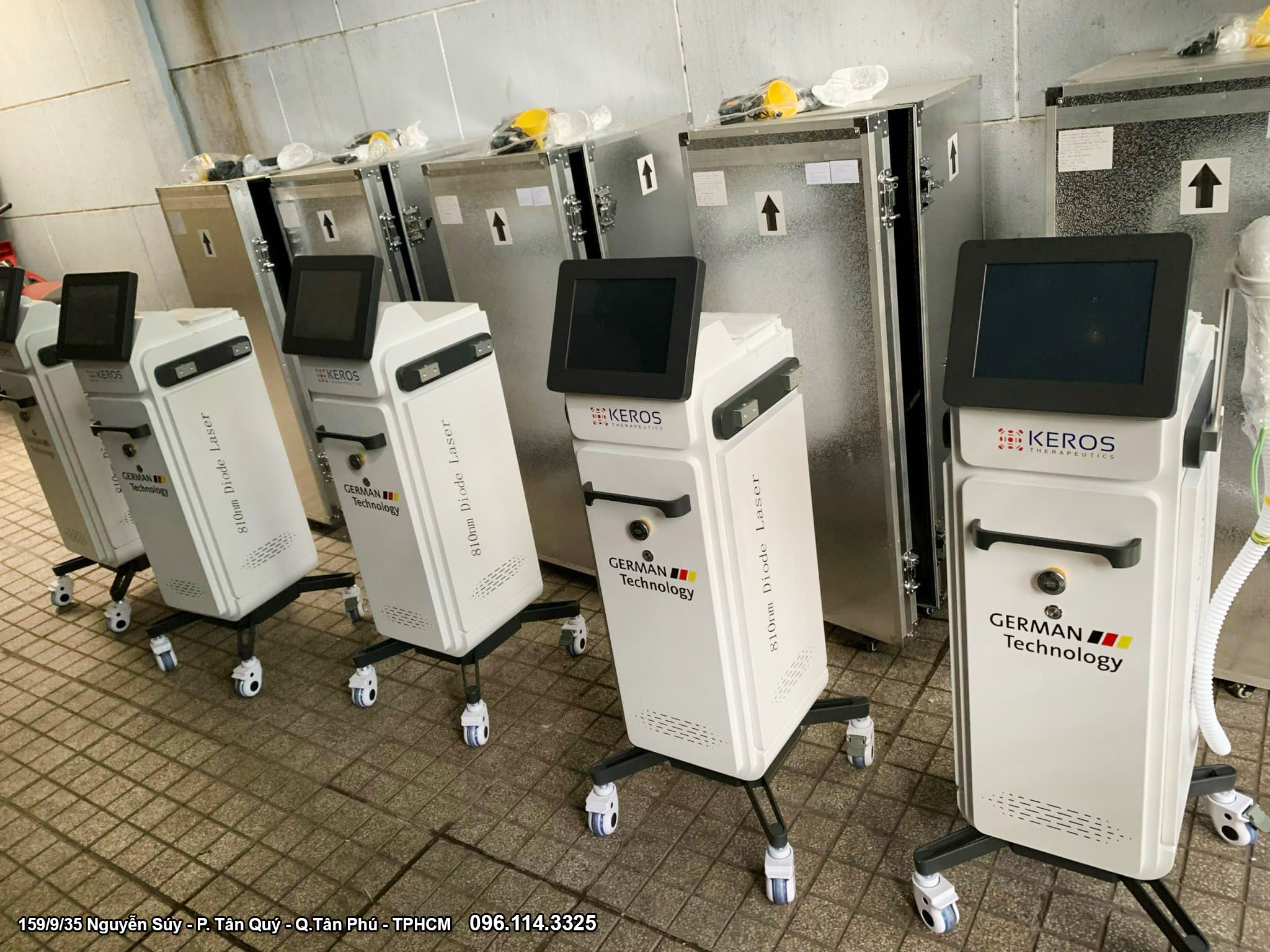 Triệt lông công nghệ Diode Laser Triệt lông công nghệ Diode Laser