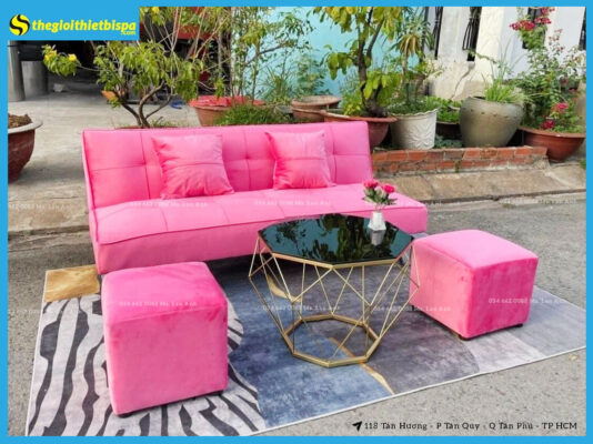 Bộ Bàn Ghế Sofa Bọc Vải