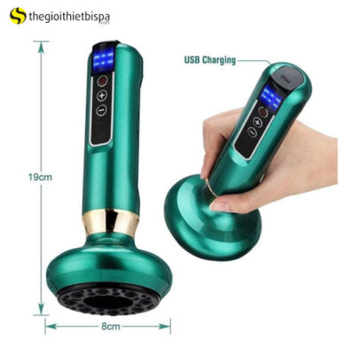 Máy Massage Giác Hơi Cầm Tay Lescolton Bộ Giác Hơi Cạo Gió Không Dùng Lửa Giác Hơi Cạo Gió An Toàn