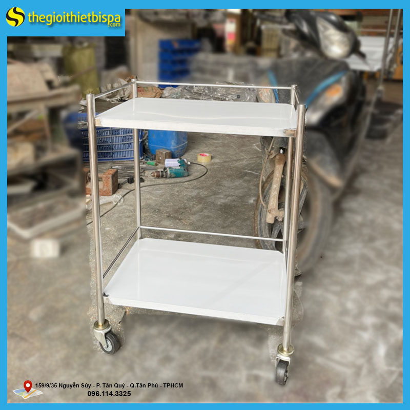 Kệ Inox 2 Tầng