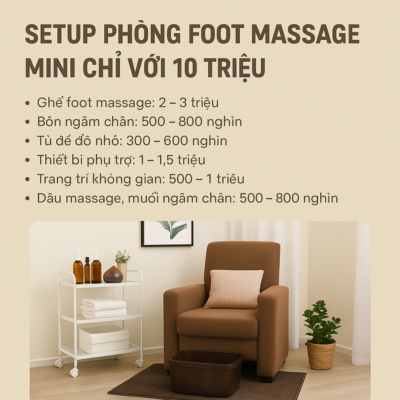 Ghế foot massage chân