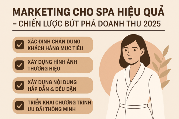 Marketing Cho Spa Hiệu Quả – Chiến Lược Bứt Phá Doanh Thu 2025