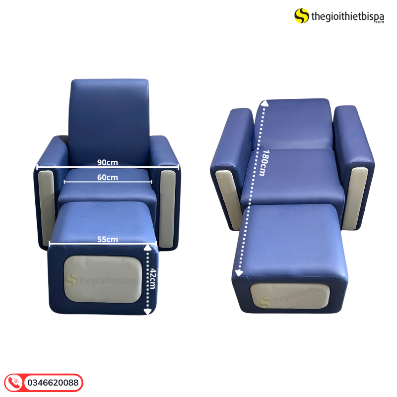 Ghế foot massage Chân