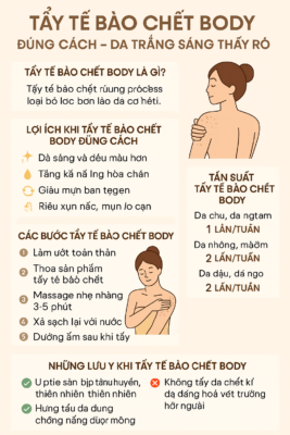 tẩy da chết body